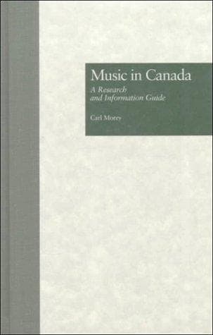 Tapa de Music in Canada