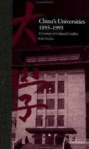 Tapa de China's universities, 1895-1995