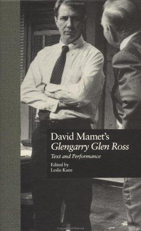 Tapa de David Mamet's Glengarry Glen Ross