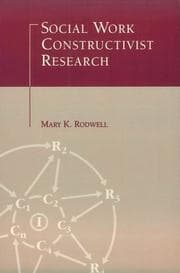 Tapa de Social Work Constructivist Research