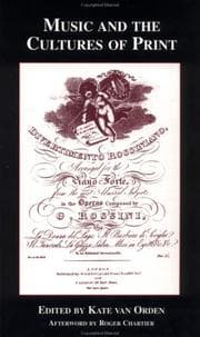 Tapa de Music and the Cultures of Print