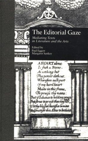 Tapa de The editorial gaze
