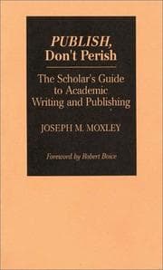 Tapa de Publish, don't perish