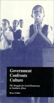 Tapa de Government Confronts Culture