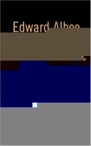 Tapa de Edward Albee
