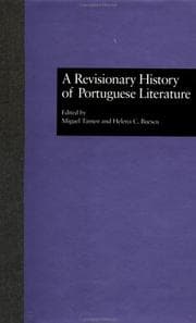 Tapa de A Revisionary History of Portuguese Literature