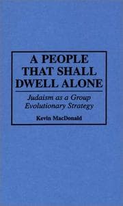 Tapa de A people that shall dwell alone