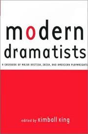 Tapa de Modern Dramatists