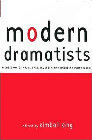 Tapa de Modern dramatists