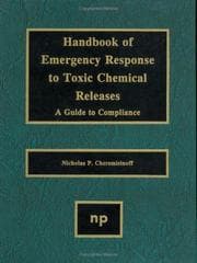 Tapa de Handbook of emergency response to toxic chemical releases
