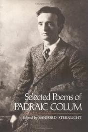 Tapa de Selected poems of Padraic Colum