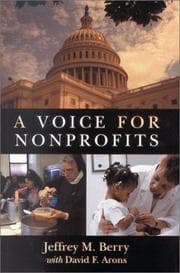 Tapa de A voice for nonprofits