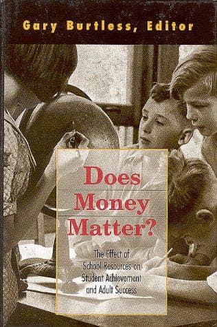 Tapa de Does money matter?