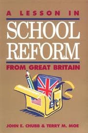Tapa de A lesson in school reform from Great Britain