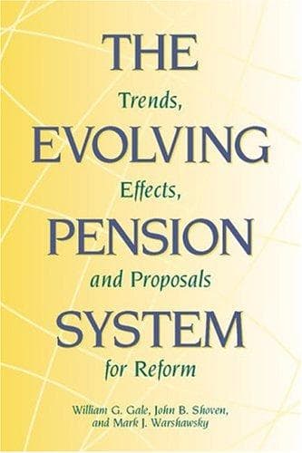 Tapa de The evolving pension system