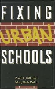 Tapa de Fixing urban schools