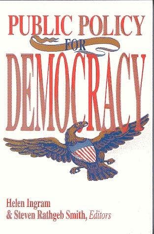 Tapa de Public policy for democracy