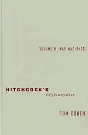 Tapa de Hitchcock's Cryptonymies v2