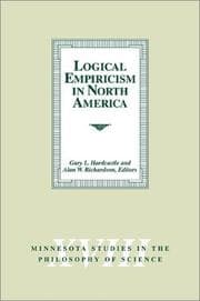 Tapa de Logical empiricism in North America