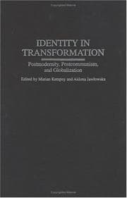 Tapa de Identity in transformation