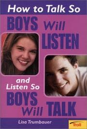 Tapa de How to talk so boys will listen and listen so boys will talk