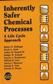 Tapa de Inherently Safer Chemical Processes