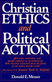 Tapa de Christian ethics and political action