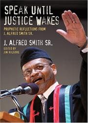 Tapa de Speak Until Justice Wakes