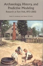 Tapa de Archaeology, history, and predictive modeling research at Fort Polk, 1972-2002