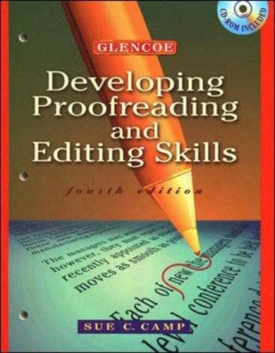 Tapa de Developing Proofreading and Editing Skills