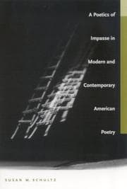 Tapa de A poetics of impasse in modern and contemporary American poetry