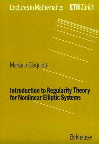 Tapa de Introduction to regularity theory for nonlinear elliptic systems