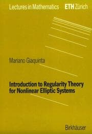 Tapa de Introduction to regularity theory for nonlinear elliptic systems