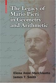Tapa de The legacy of Mario Pieri in geometry and arithmetic