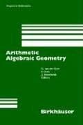 Tapa de Arithmetic algebraic geometry