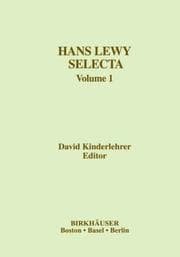 Tapa de Hans Lewy Selecta