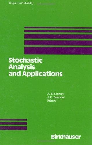 Tapa de Stochastic Analysis and Applications
