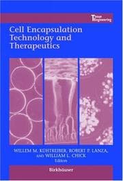 Tapa de Cell Encapsulation Technology and Therapeutics (Tissue Engineering)