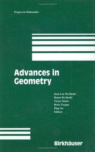 Tapa de Advances in Geometry
