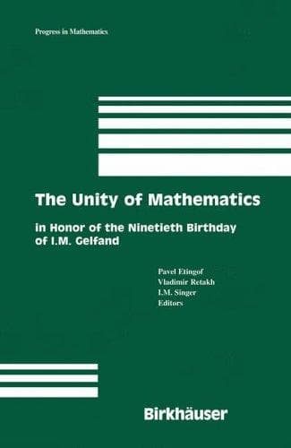 Tapa de The unity of mathematics