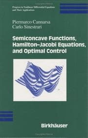 Tapa de Semiconcave functions, Hamilton-Jacobi equations, and optimal control