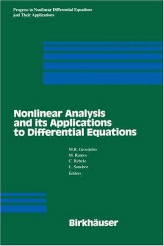 Tapa de Nonlinear Analysis and Differential Equations (Progress in Nonlinear Differential Equations and Their Applications)