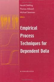 Tapa de Empirical Process Techniques for Dependent Data