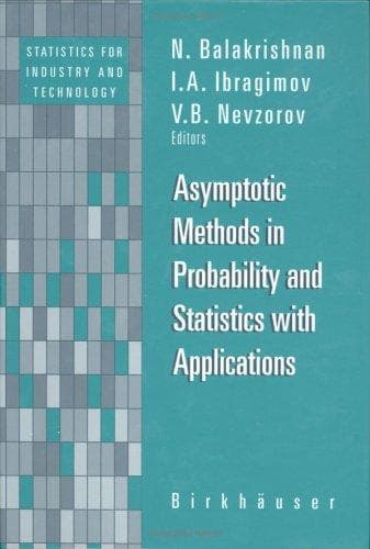 Tapa de Asymptotic methods in probability and statistics with applications