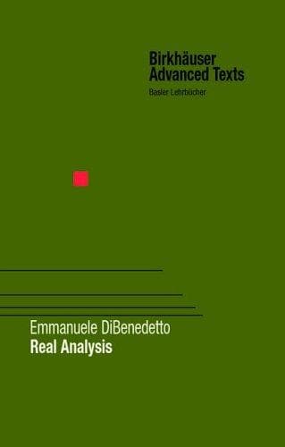 Tapa de Real Analysis