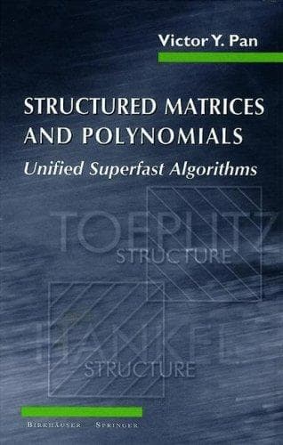 Tapa de Structured Matrices and Polynomials