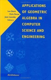 Tapa de Applications of geometric algebra in computer science and engineering