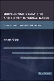 Tapa de Diophantine Equations and Power Integral Bases in Algebraic Number fields