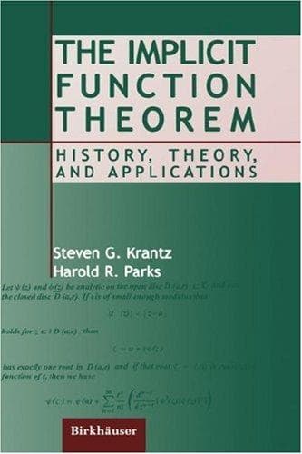 Tapa de The implicit function theorem