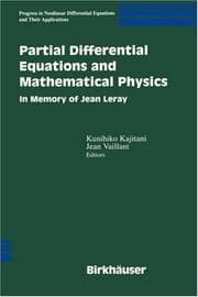 Tapa de Partial differential equations and mathematical physics